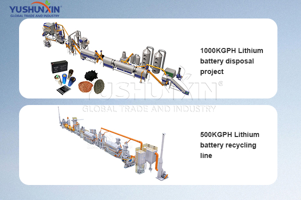 2 types of lithium battery disposal plans