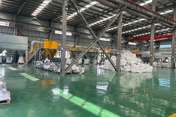 500kgph LFP battery recycling plant