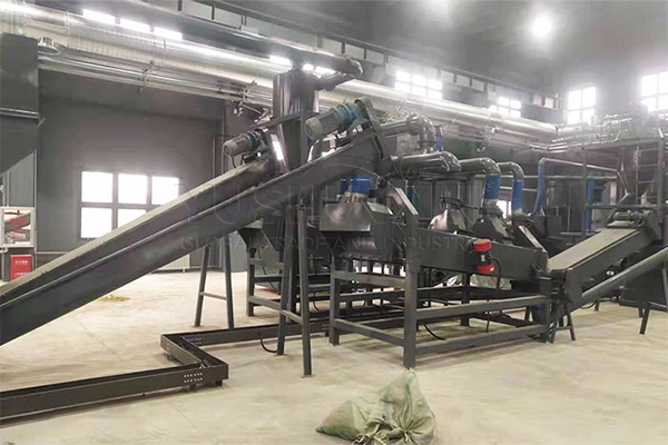 discharging machine for lithium battery disposal