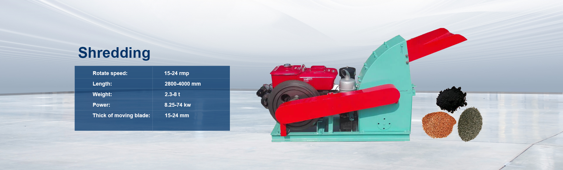 Lithium Battery Recycling Shredder Machine