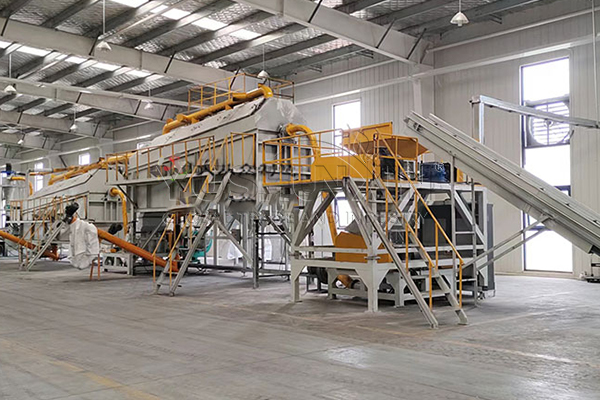 reducing land usage for 500kgph lithium battery recycling plant