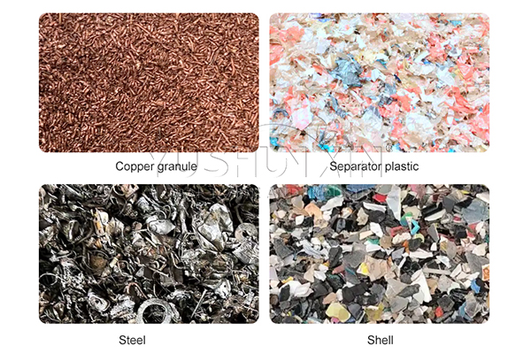 valuable material recovery from lithium battery disposal